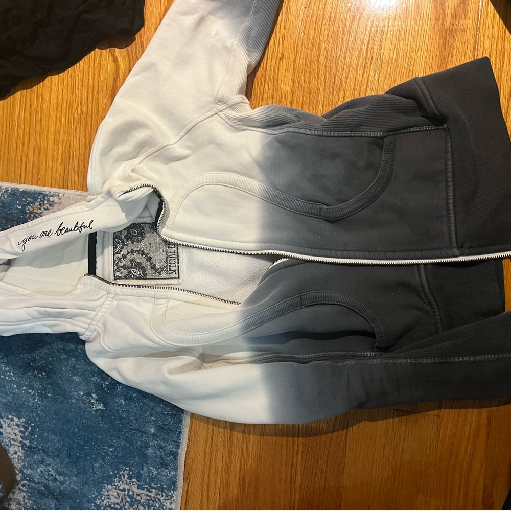 lululemon athletica Black and White Ombre Jacket